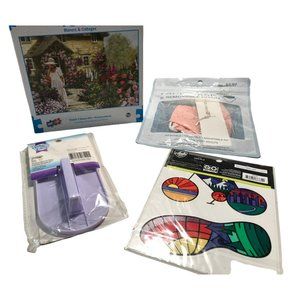 HOUSE WARMING GIFT Fun Household Puzzle Bundle Decal Lace Mask Pearl Lanyard